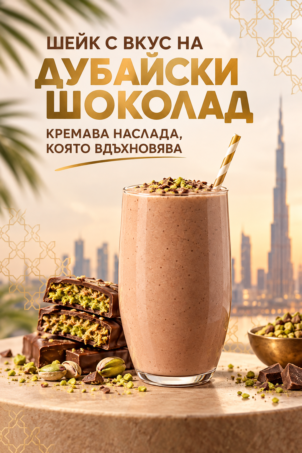 Шейк Формула 1 – Вкус Шоколад в дубайски стил (Лимитирана серия)